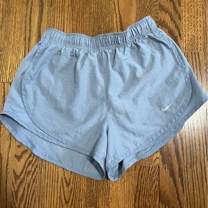 Nike Dri Fit Light Blue Running Shorts Size Small